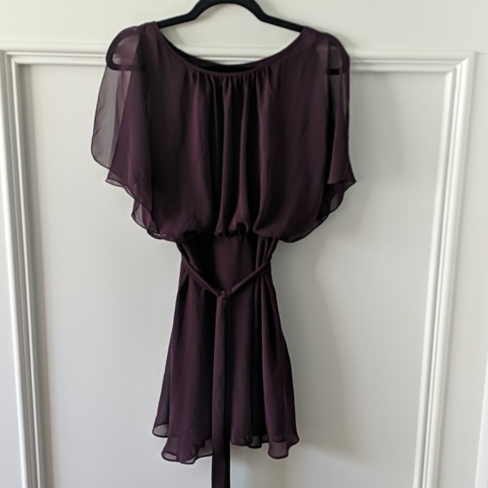 Forever 21 short dress, eggplant, size small
